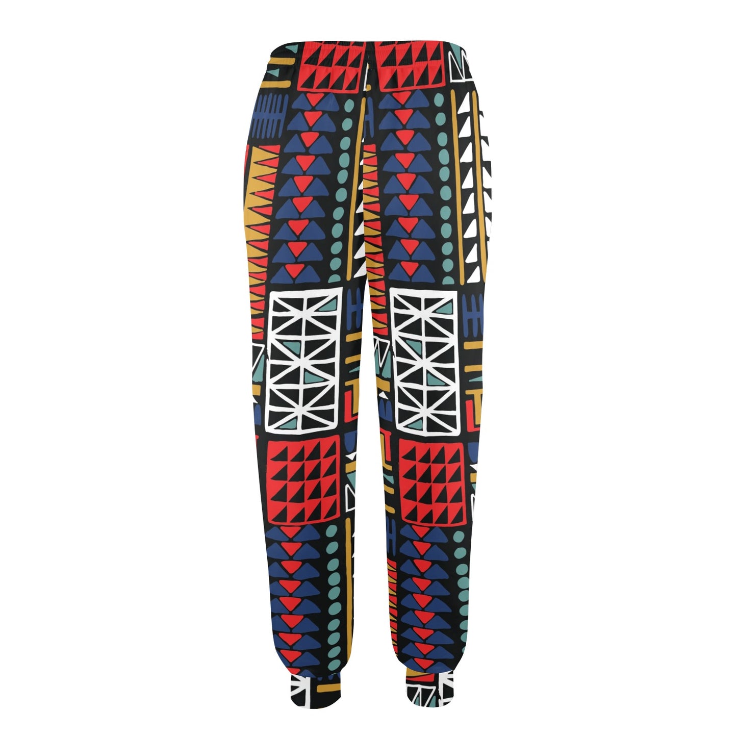 Kente Pattern Print Design 02 Women's Casual Track Pants