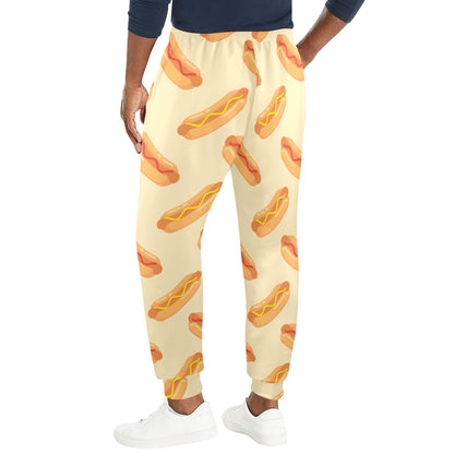 Hot Dog Pattern Print Design 05 Men's Casual Track Pants