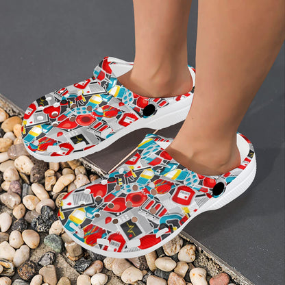 Phlebotomist Medical Themed Unisex Clogs Shoes