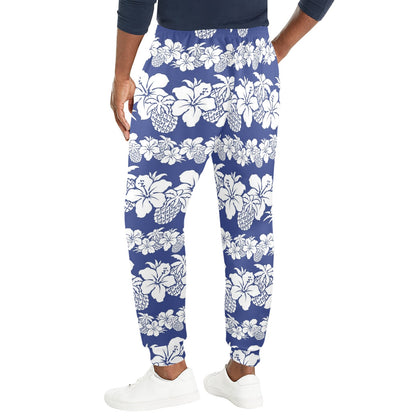 Hawaiian Themed Pattern Print Design H07 Men's Casual Track Pants