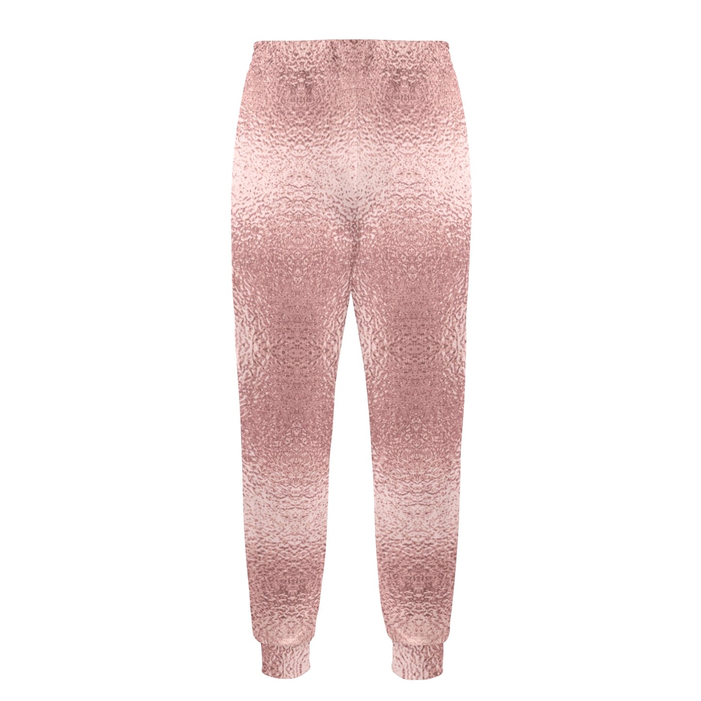 foil pink Design Print Pattern JJ0196 Men's Casual Track Pants