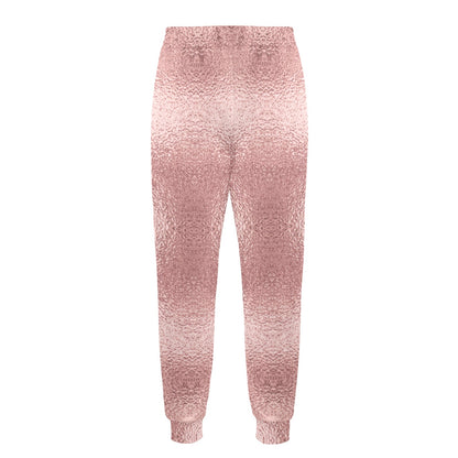 foil pink Design Print Pattern JJ0196 Men's Casual Track Pants