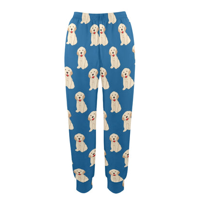 Golden Retriever Design Print Pattern JJ0279 Women's Casual Track Pants
