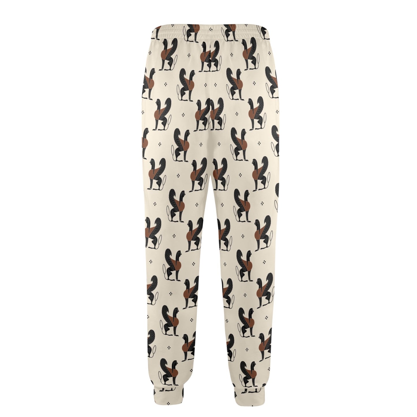 Ancient Greek Print Design LKS3010 Men's Casual Track Pants