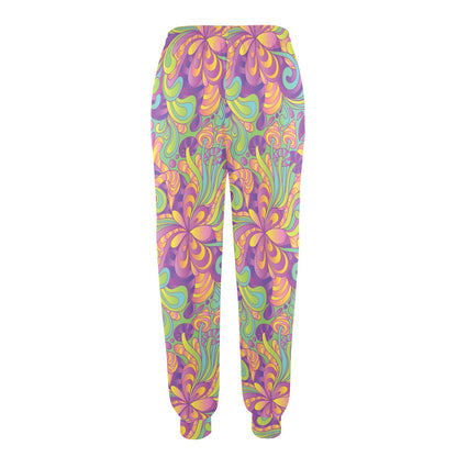 Psychedelic Mushroom Pattern Print Design A05 Women's Casual Track Pants