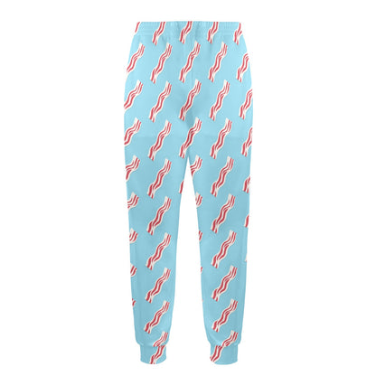 Bacon Pattern Print Design 03 Men's Casual Track Pants