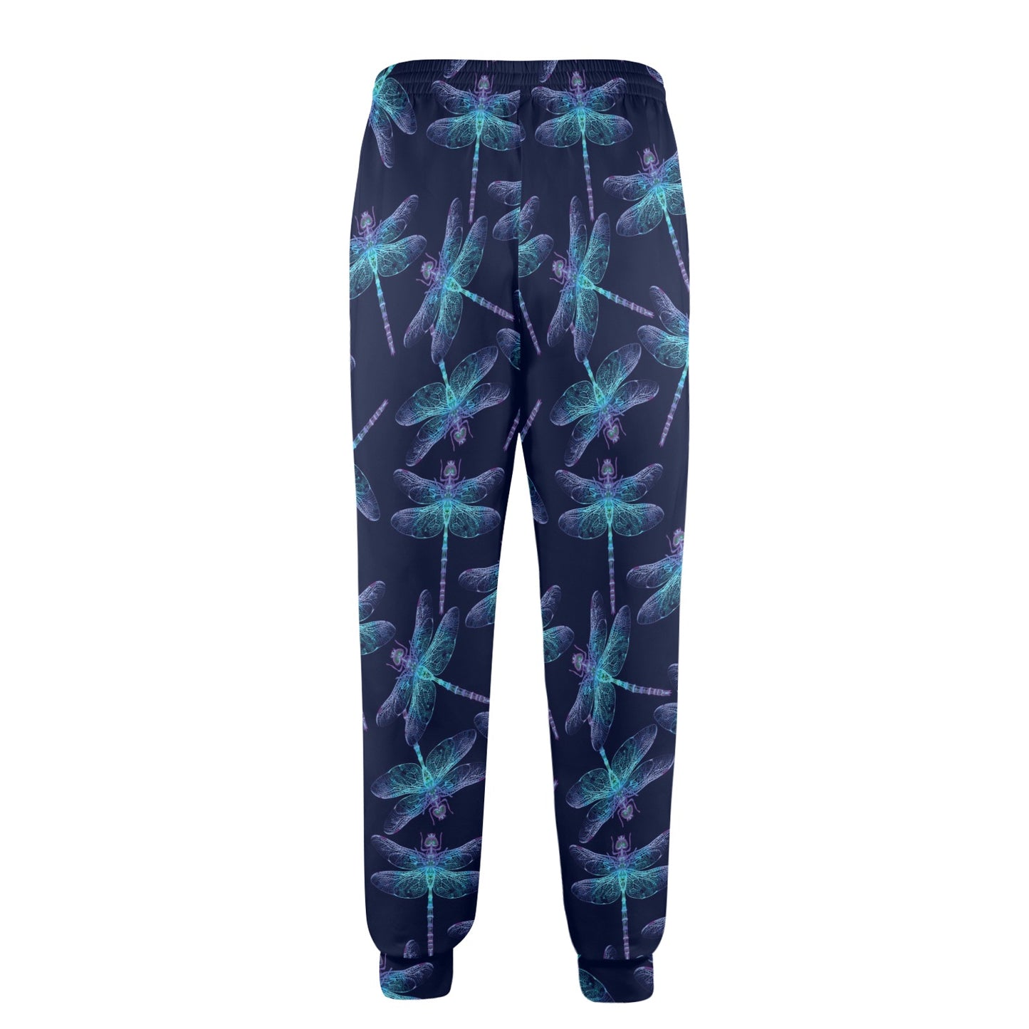 Dragonfly Hand Drawn Style Print Men's Casual Track Pants