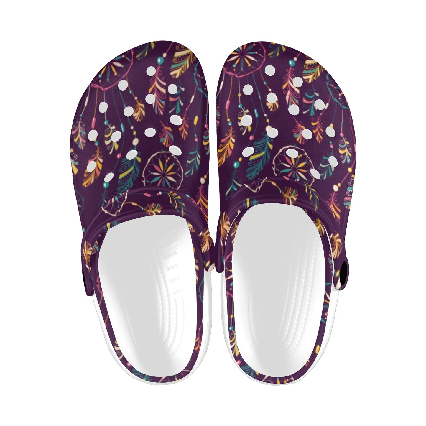 Dream Catcher Boho Design Unisex Clogs Shoes