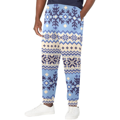 Nordic Pattern Print Design A03 Men's Casual Track Pants