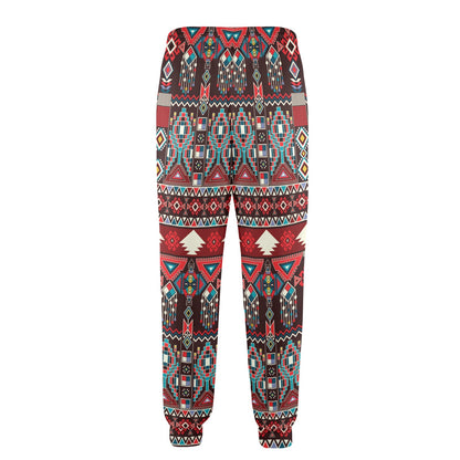 Tribal Aztec Indians native american Men's Casual Track Pants