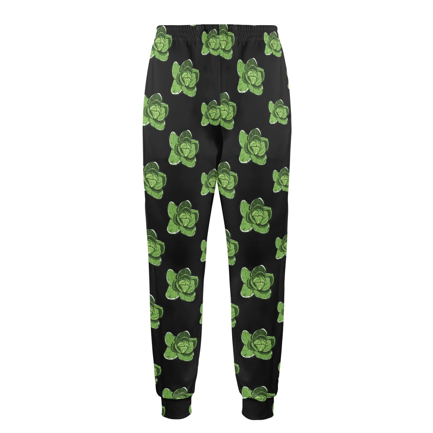Cabbage Pattern Print Design 03 Men's Casual Track Pants
