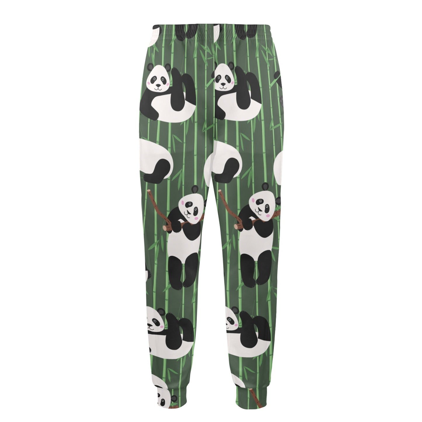 Panda Pattern Print Design A04 Men's Casual Track Pants