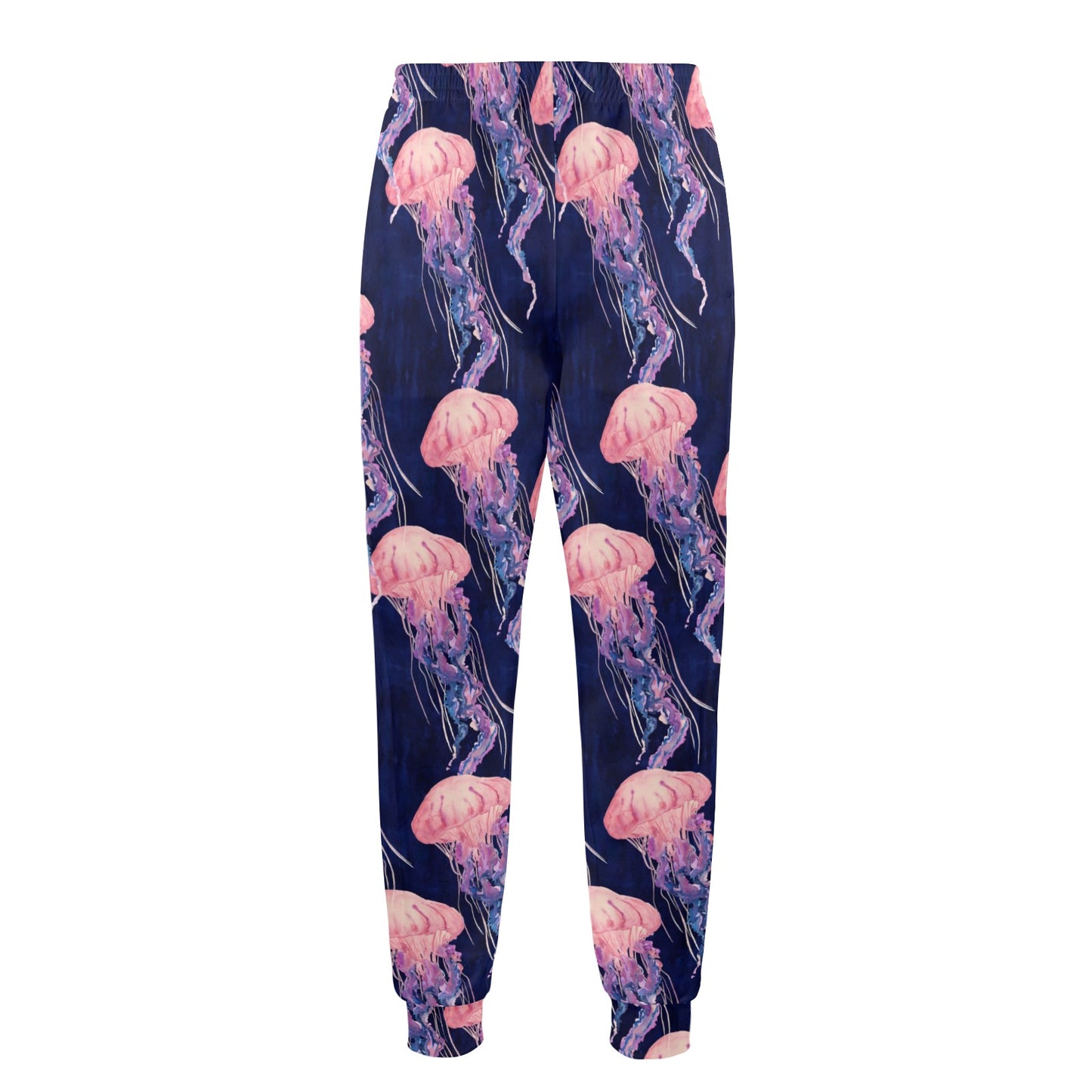 Jellyfish Pattern Print Design 03 Men's Casual Track Pants