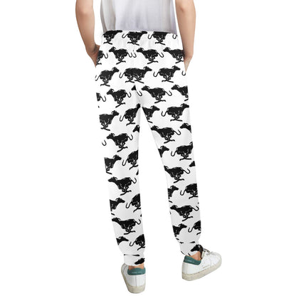 Greyhounds Design Print Pattern JJ0293 Women's Casual Track Pants