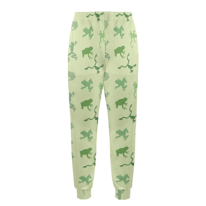 frog Design Print Pattern JJ0231 Men's Casual Track Pants