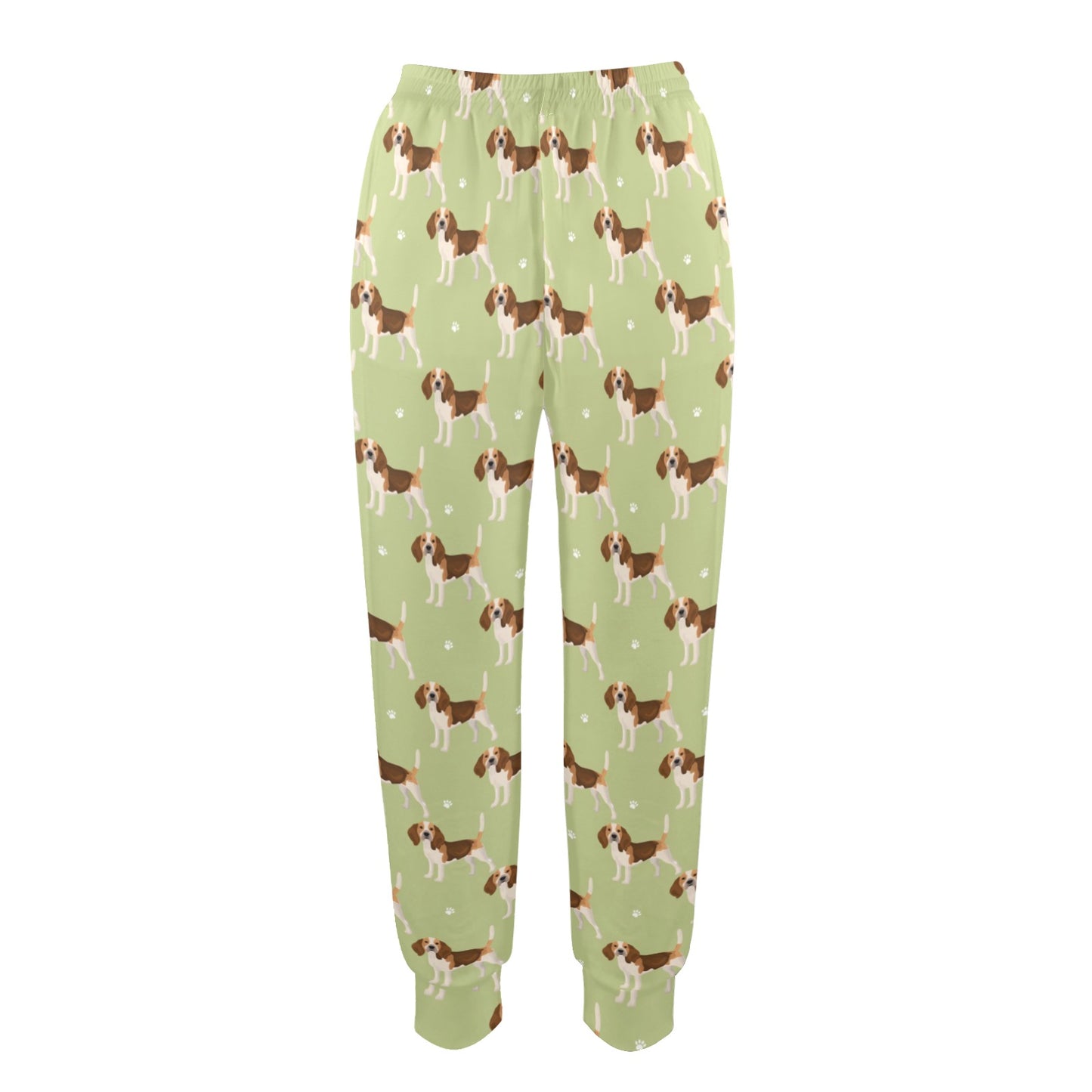 Beagle Pattern Print Design 07 Women's Casual Track Pants
