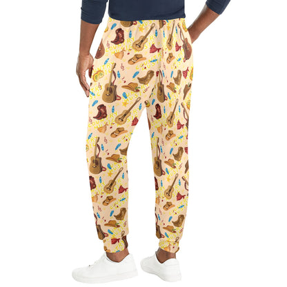 Western Lifestyle Print Design LKS303 Men's Casual Track Pants