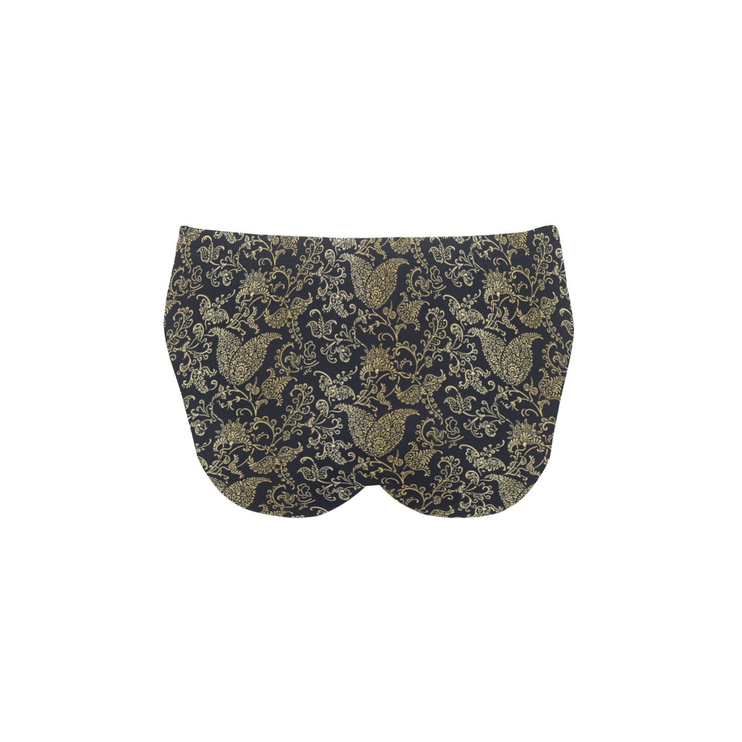 Brocade Pattern Print Design 04 Men's Swimming Briefs