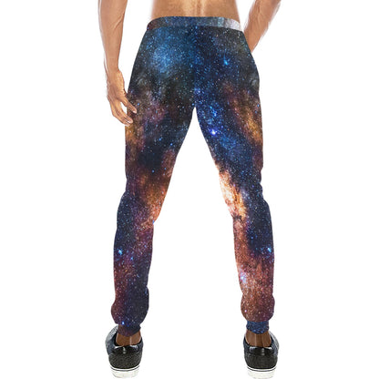 Celestial Milky way Galaxy Men's Sweatpants