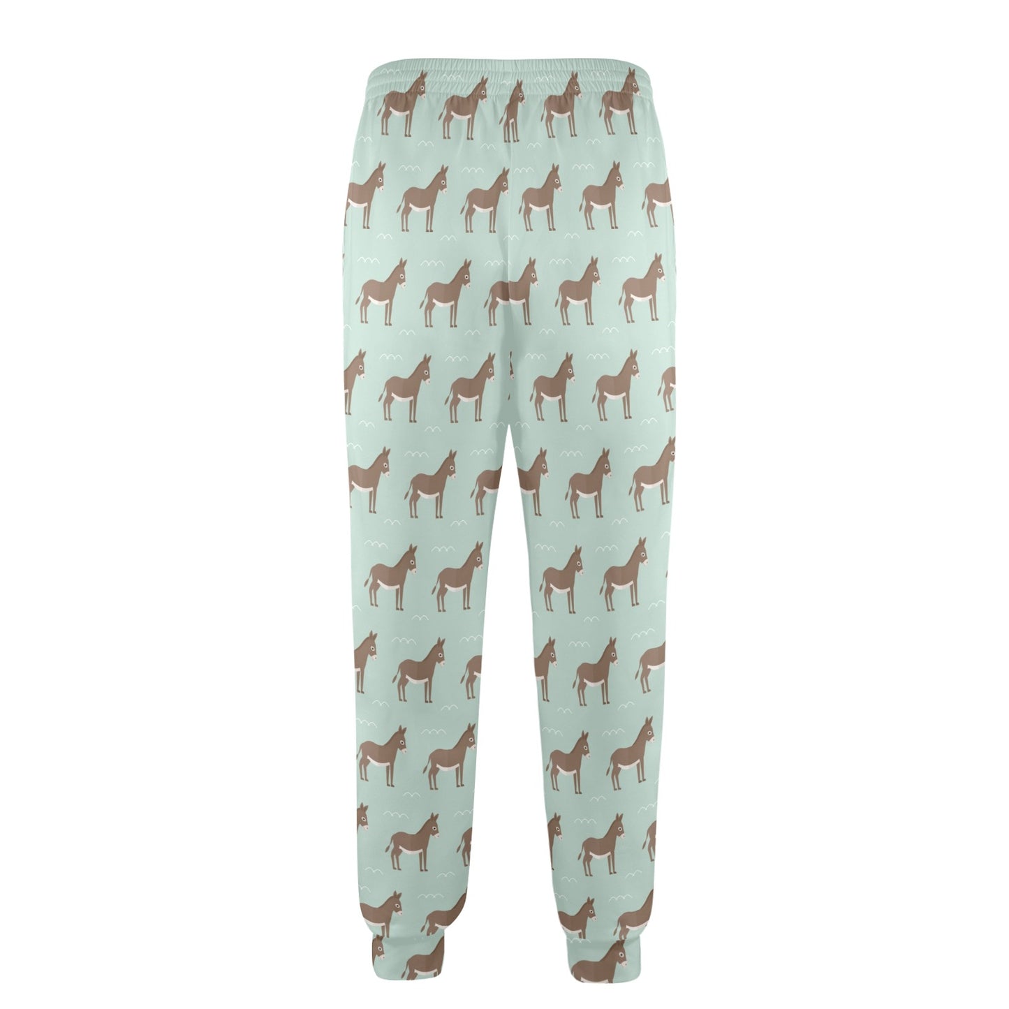 Donkey Print Design LKS402 Men's Casual Track Pants