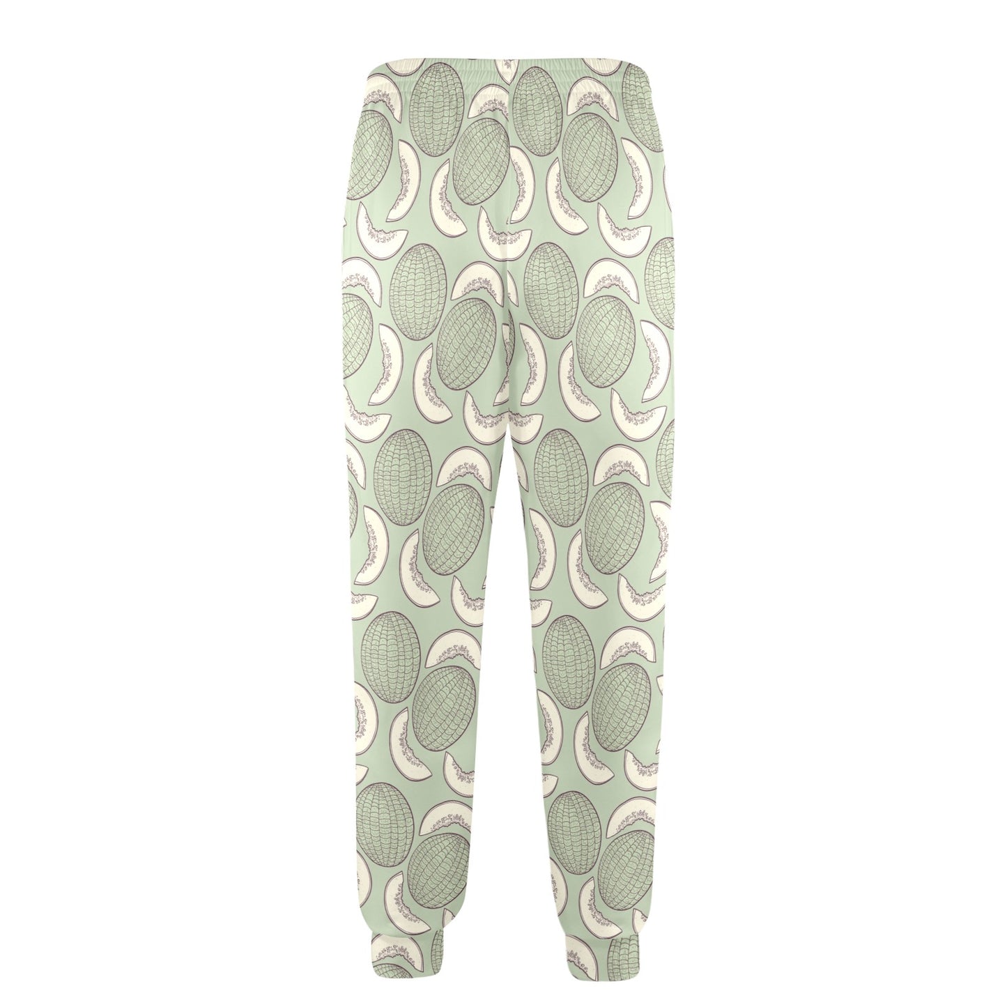 Cantaloupe Pattern Print Design 01 Men's Casual Track Pants