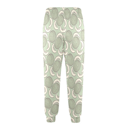 Cantaloupe Pattern Print Design 01 Men's Casual Track Pants