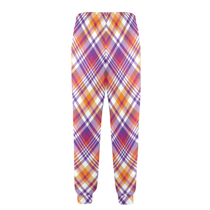 Madras Pattern Print Design 02 Men's Casual Track Pants