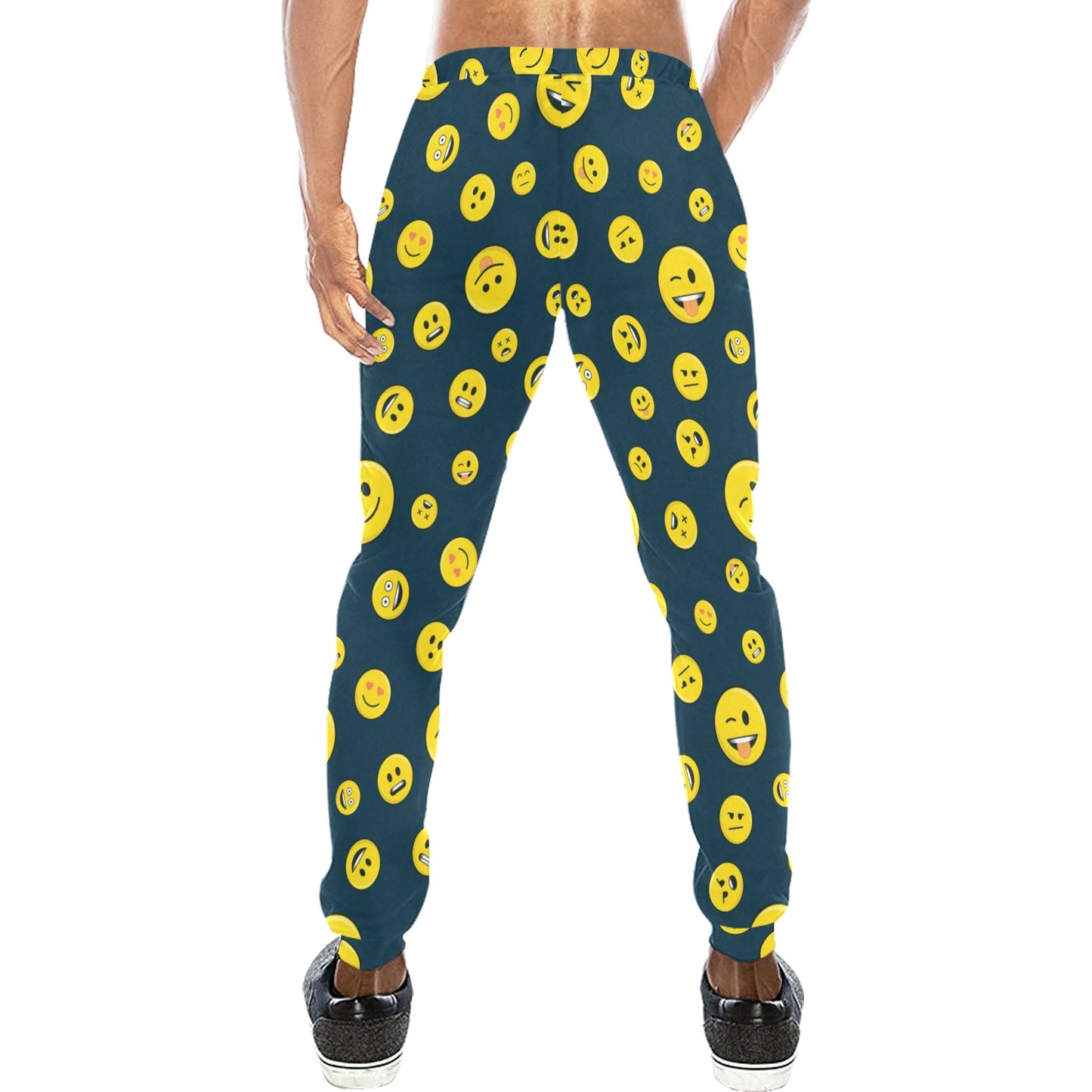 emoji funny Design Print Pattern JJ0120 Men's Sweatpants