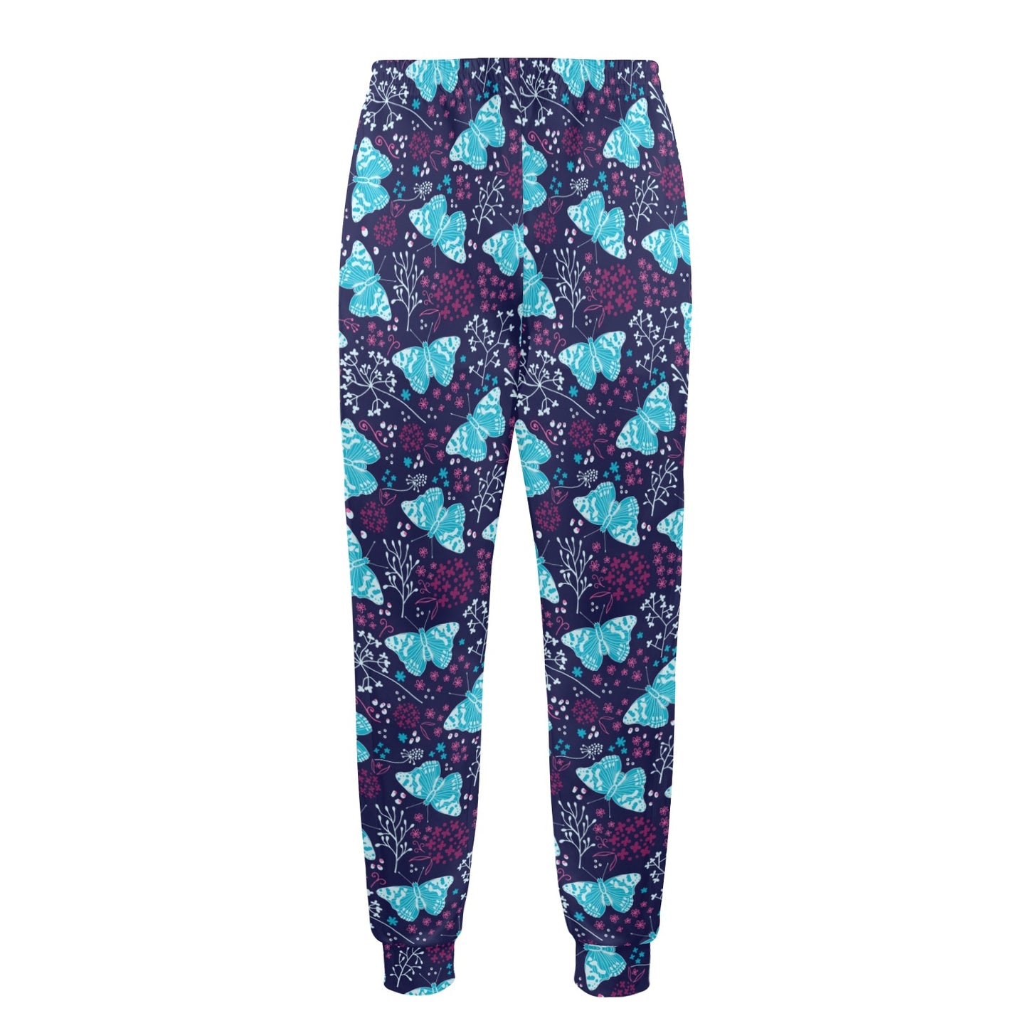 Butterfly Pattern Print Design 011 Men's Casual Track Pants