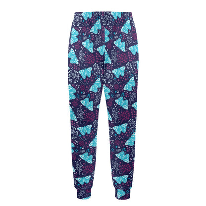 Butterfly Pattern Print Design 011 Men's Casual Track Pants