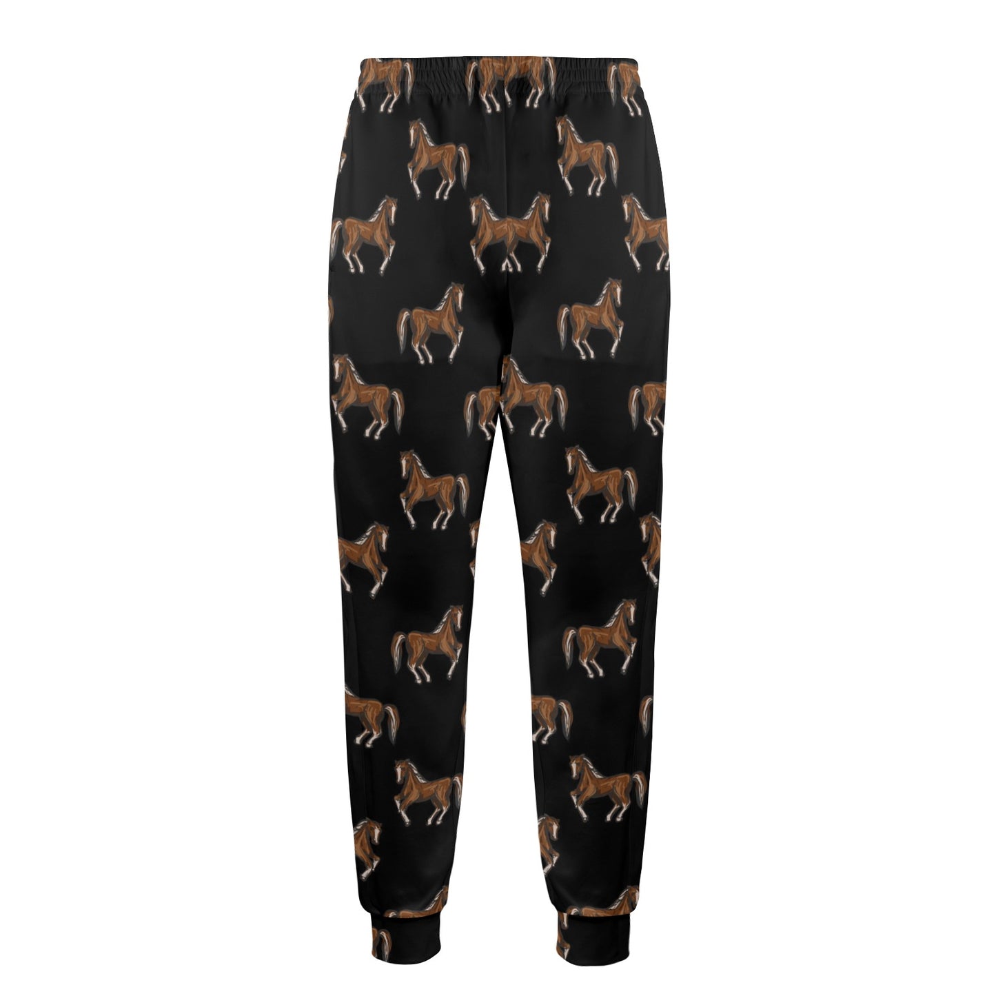 Horse Print Design LKS3010 Men's Casual Track Pants