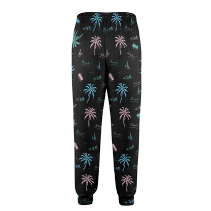 Aloha Hawaii Pattern Print Design 03 Men's Casual Track Pants