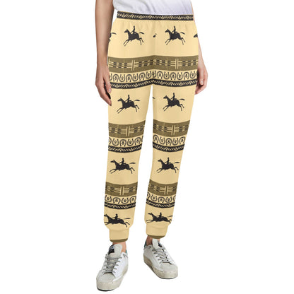 Horse Pattern Prnt Women's Casual Track Pants