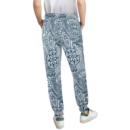 Polynesian Pattern Print Design A03 Women's Casual Track Pants