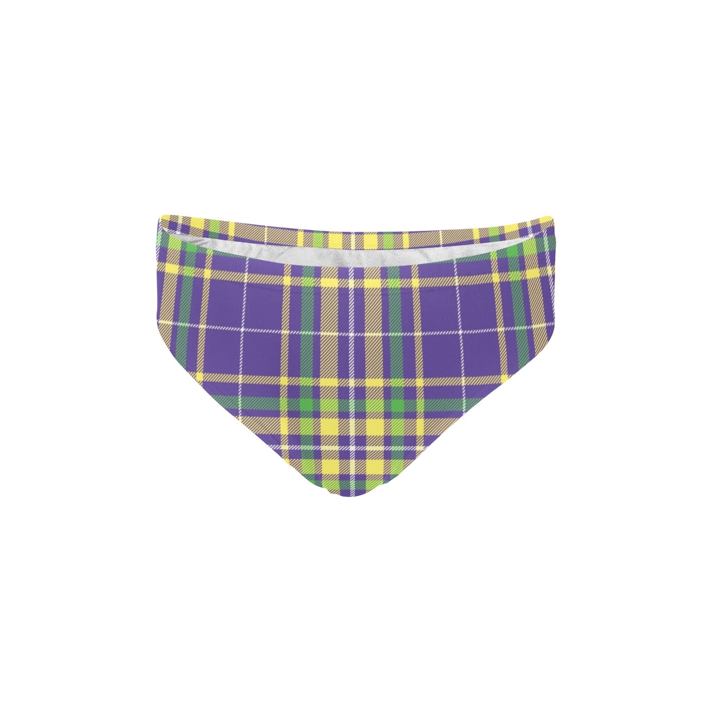 Mardi Gras Pattern Print Design 010 Men's Swimming Briefs