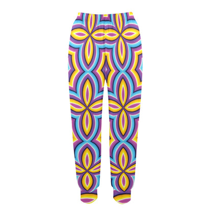 Optical illusion Pattern Print Design A03 Women's Casual Track Pants