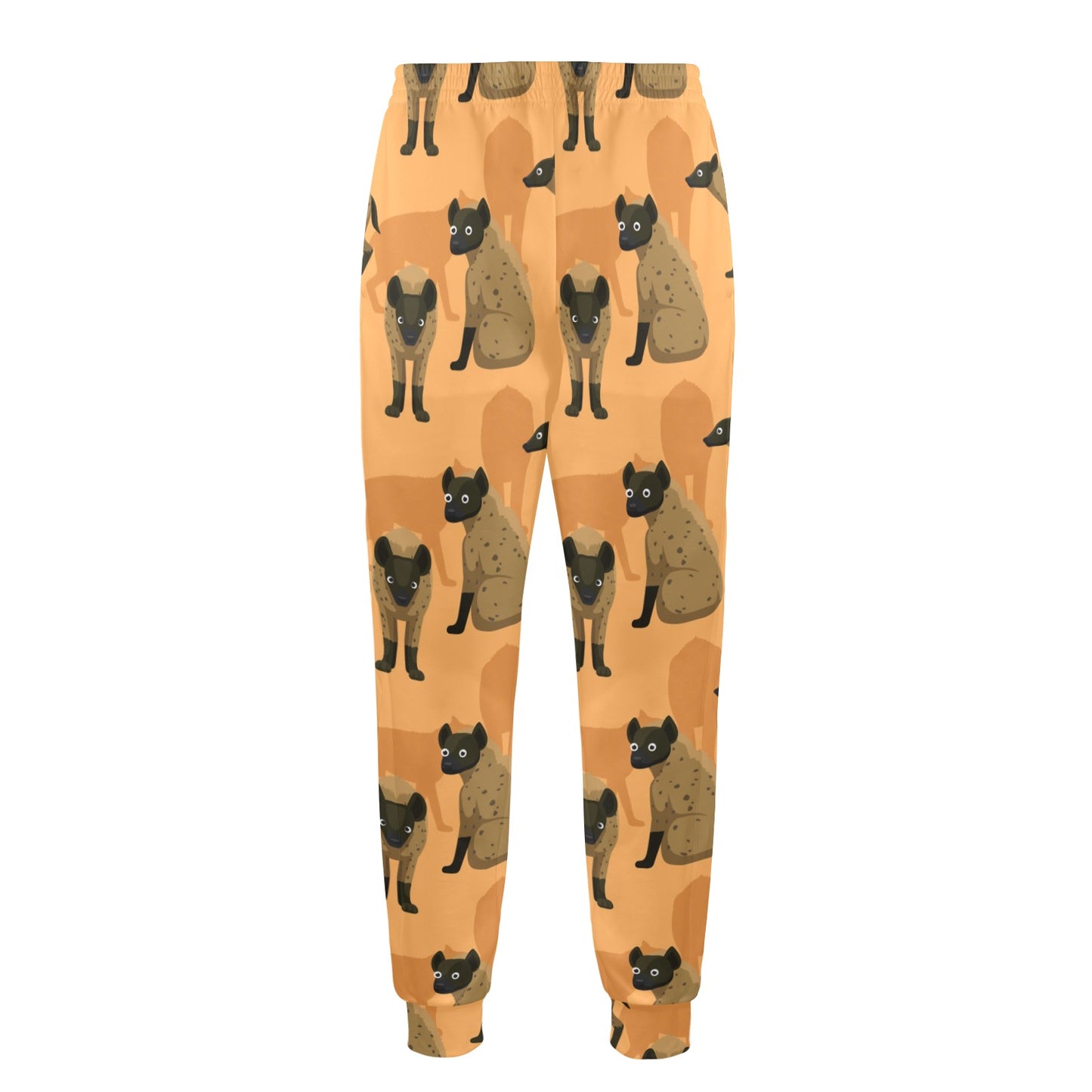 Hyena Pattern Print Design 01 Men's Casual Track Pants