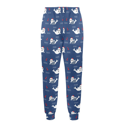 Sea Lion Print Design LKS403 Men's Casual Track Pants