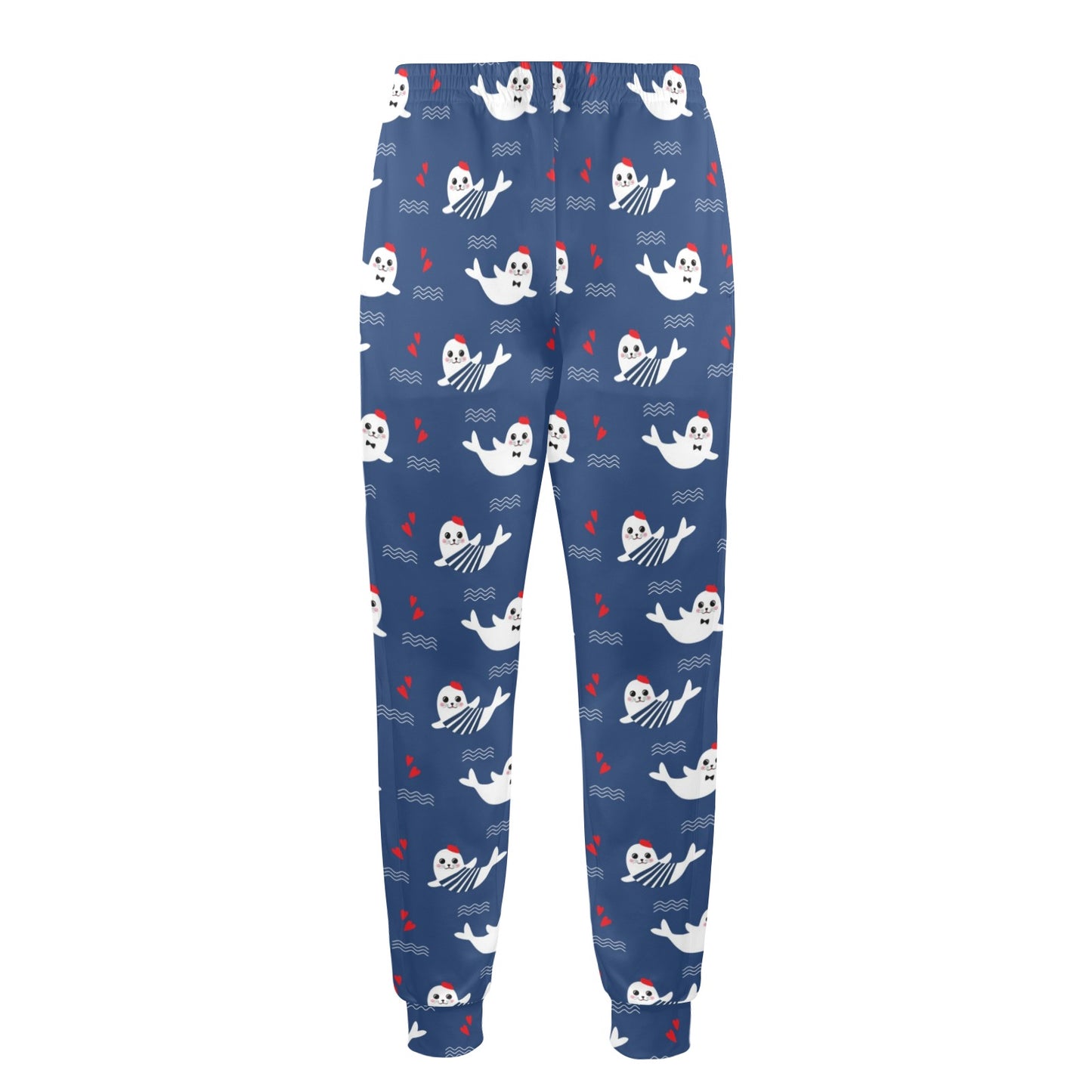 Sea Lion Print Design LKS403 Men's Casual Track Pants
