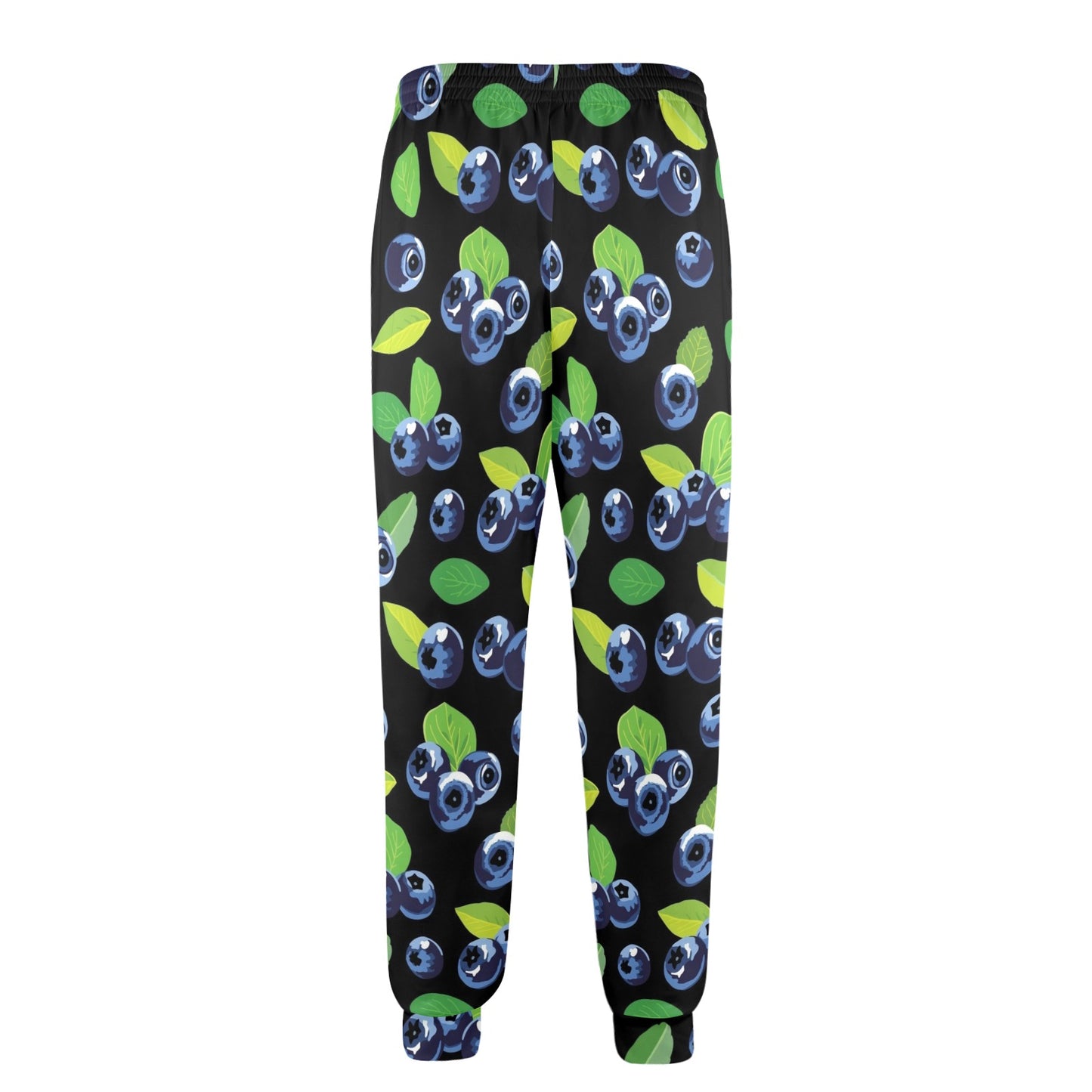 Blueberry Pattern Print Design BB03 Men's Casual Track Pants