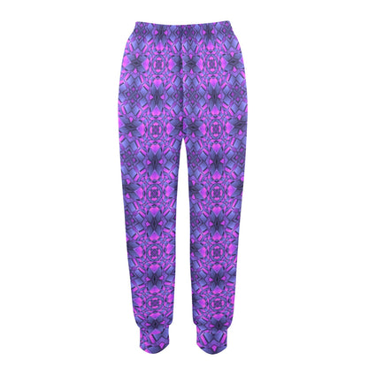 kaleidoscope Pattern Print Design Women's Casual Track Pants