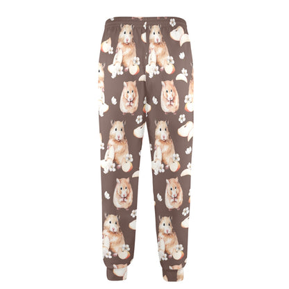 Hamster Pattern Print Design 03 Men's Casual Track Pants