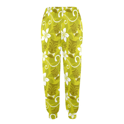 Hawaiian Themed Pattern Print Design H019 Women's Casual Track Pants
