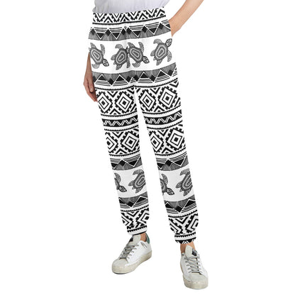 Sea Turtle Tribal Aztec Women's Casual Track Pants