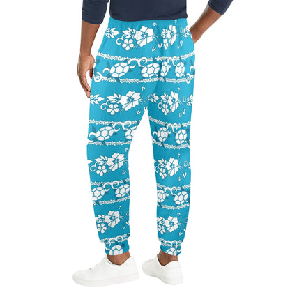 Hawaiian Themed Pattern Print Design H025 Men's Casual Track Pants