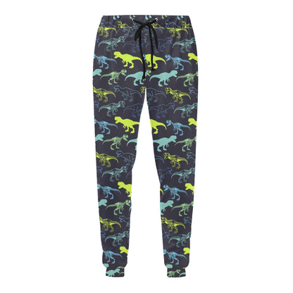 dinosaur Design Print Pattern JJ0106 Men's Sweatpants