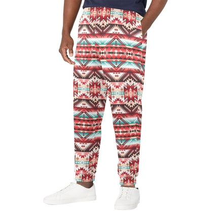 Aztec Western Style Print Pattern Men's Casual Track Pants