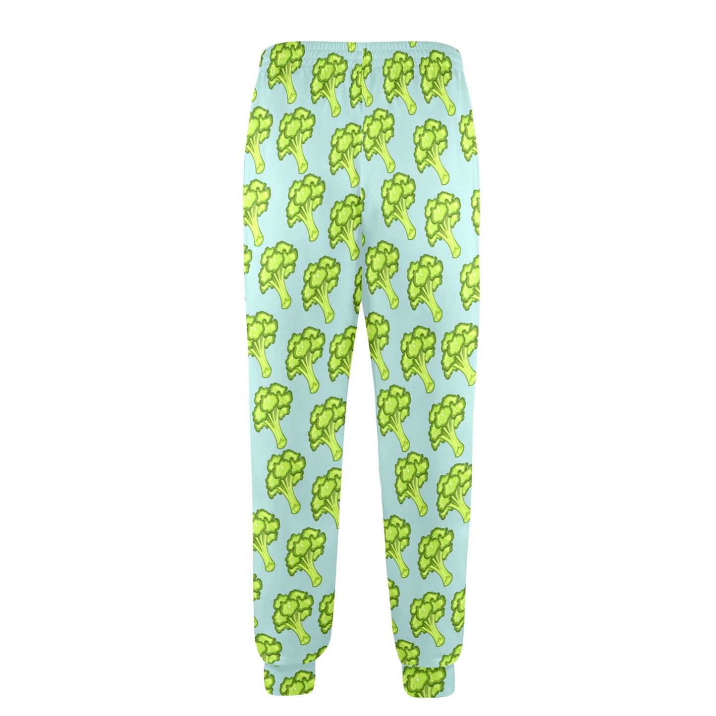 Broccoli Pattern Print Design 02 Men's Casual Track Pants