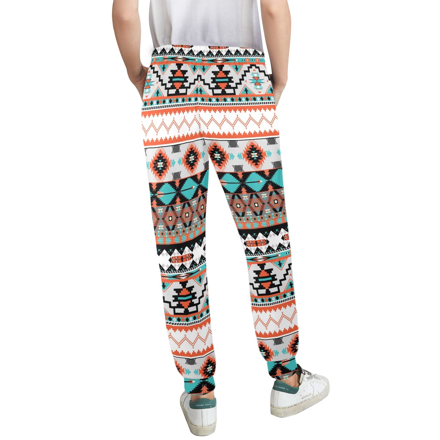 Tribal Aztec Indians pattern Women's Casual Track Pants