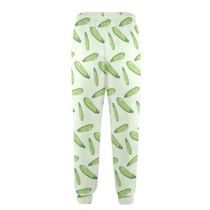 Zucchini Print Design LKS302 Men's Casual Track Pants